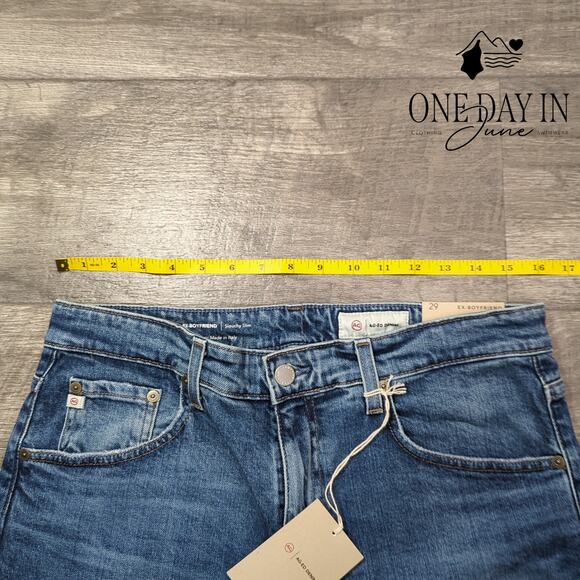 AG Adriano Goldschmied Ex Boyfriend Slounchy Slim Jeans Size 8 (29) - Picture 4 of 8